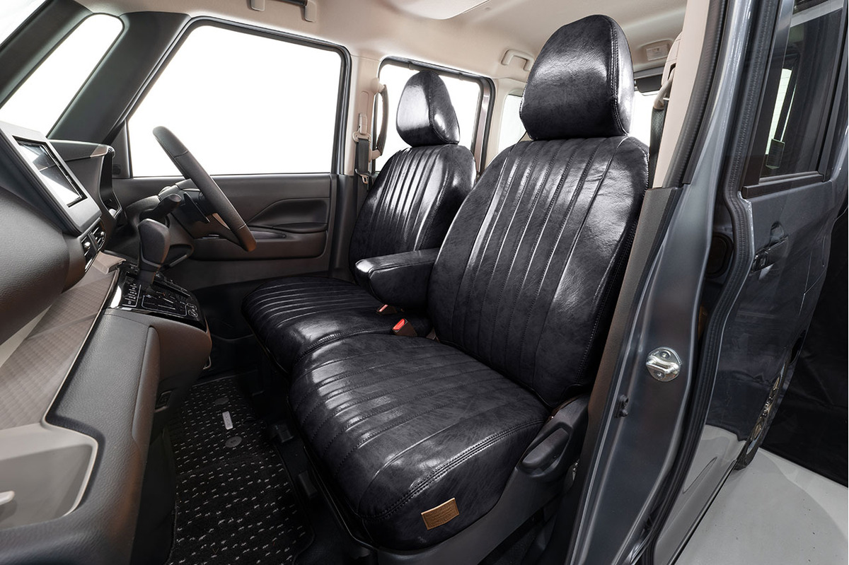 デリカミニ シートカバー  アンティークデザインS