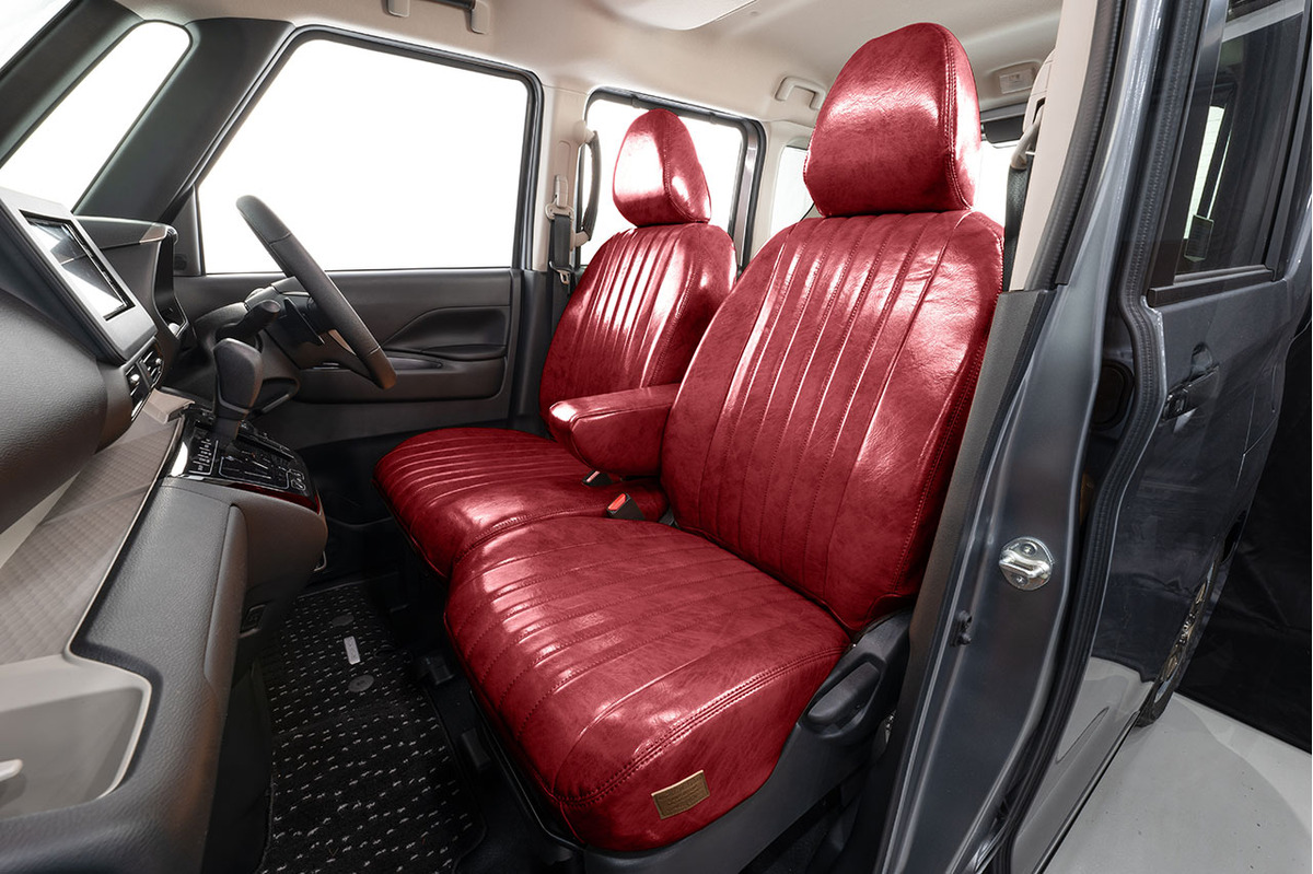 デリカミニ シートカバー  アンティークデザインS