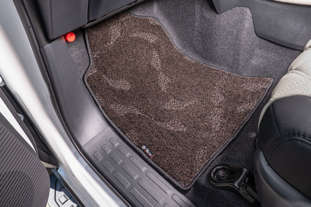 【ランドクルーザー"FJ"専用】フロアマット プレミアムセット 1台分 ヴィンテージブラウン　助手席