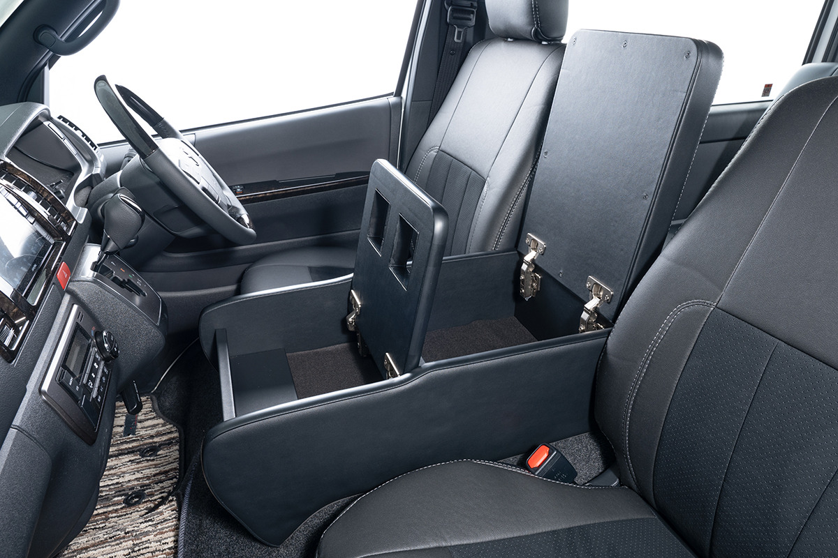 ハイエース　新車外し　純正センターコンソール　ダークプライム2 新車外し◇TOYOTA トヨタ 200系 ハイエース ダークプライム 純正