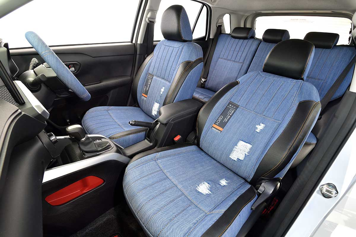 ライズ シートカバー  M.I.C DENIM