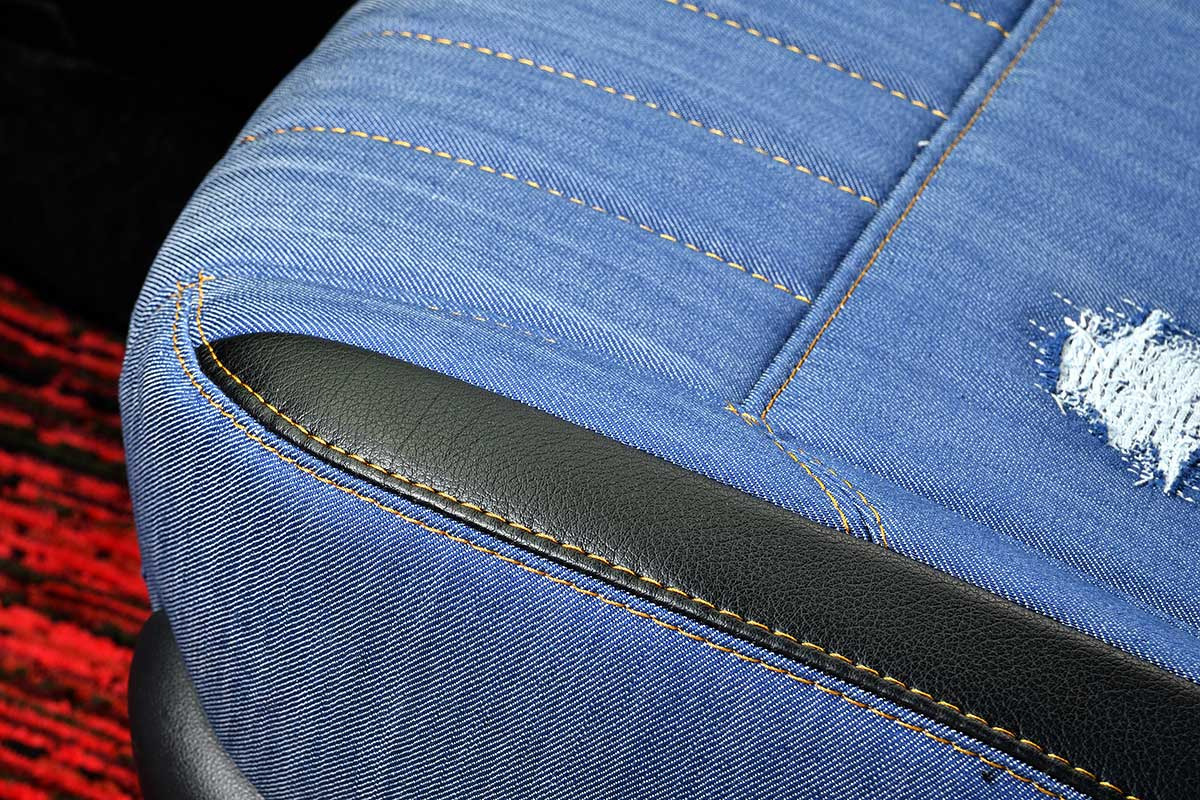 ライズ シートカバー  M.I.C DENIM