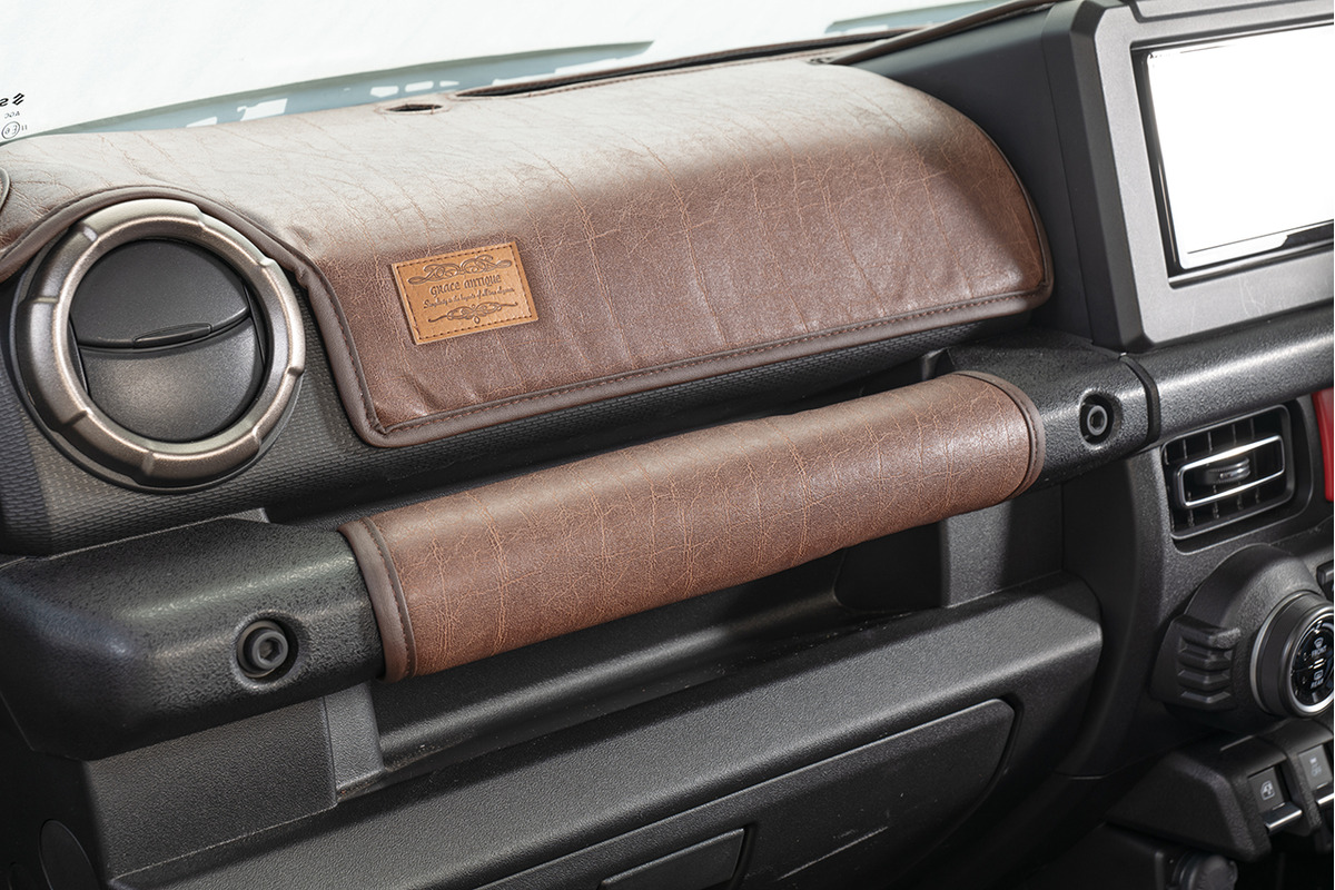 ジムニーJB64/JB74専用】グリップカバー アンティーク 7点セット | 車  