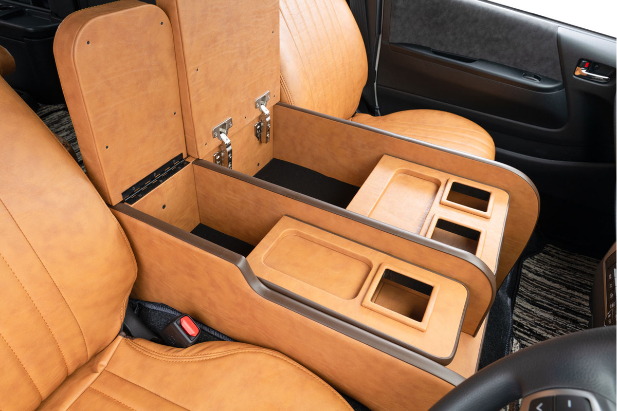 200系ハイエースS-GL用センターコンソール クラシック | 車のシート 