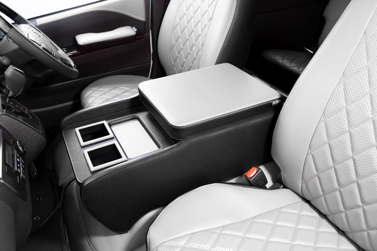 ハイエース 200系 S-GL 標準 センタートリム 左右　新車外し 200系 ハイエース センターコンソールボックス ステージ1 S-GL ナロー