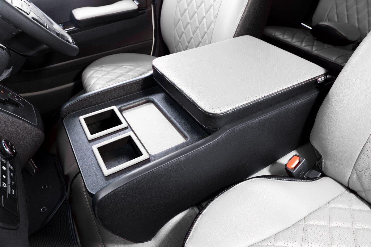 200系ハイエースS-GL用センターコンソール エクスクルーシブ Ver.WINE  