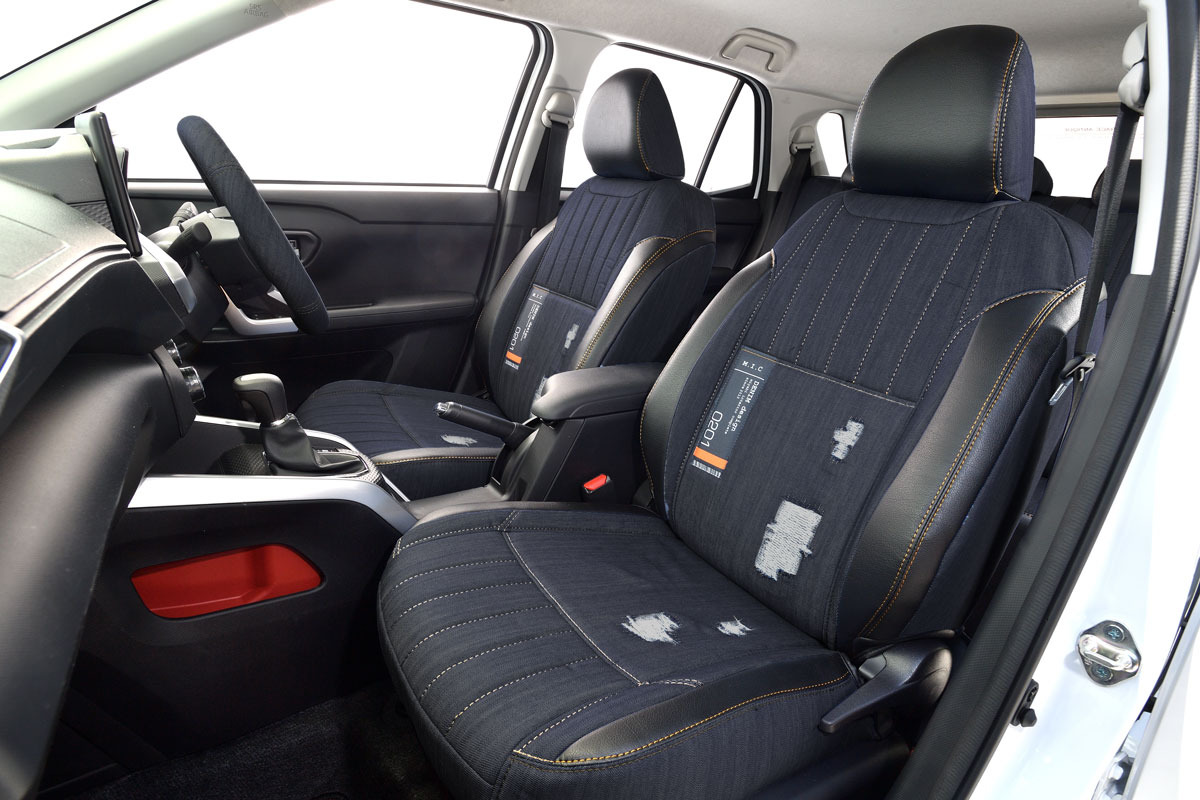 BRZ/ZD8 シートカバー  M.I.C DENIM インディゴ