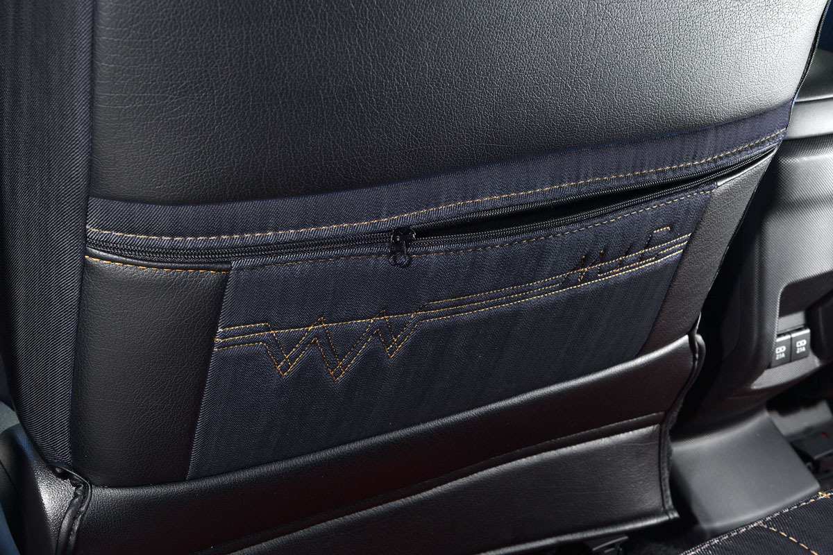 ロッキー シートカバー  M.I.C DENIM インディゴロッキー シートカバー  M.I.C DENIM インディゴ