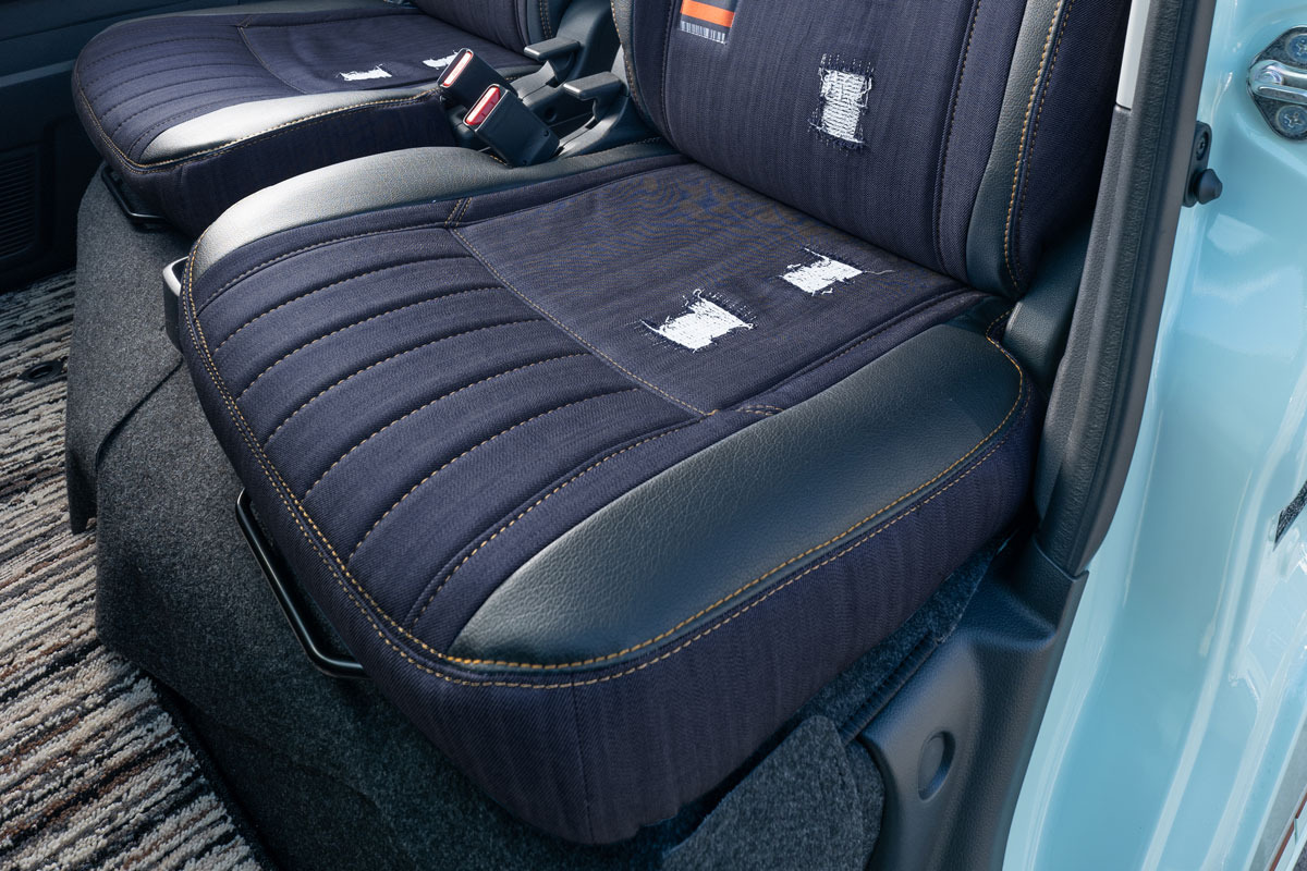 アトレーデッキバン  シートカバー  M.I.C DENIM インディゴ