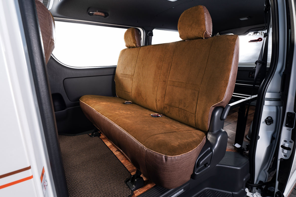 シートカバー  アンティークコーデュロイ　コーデュロイブラウンxヴィンテージブウン