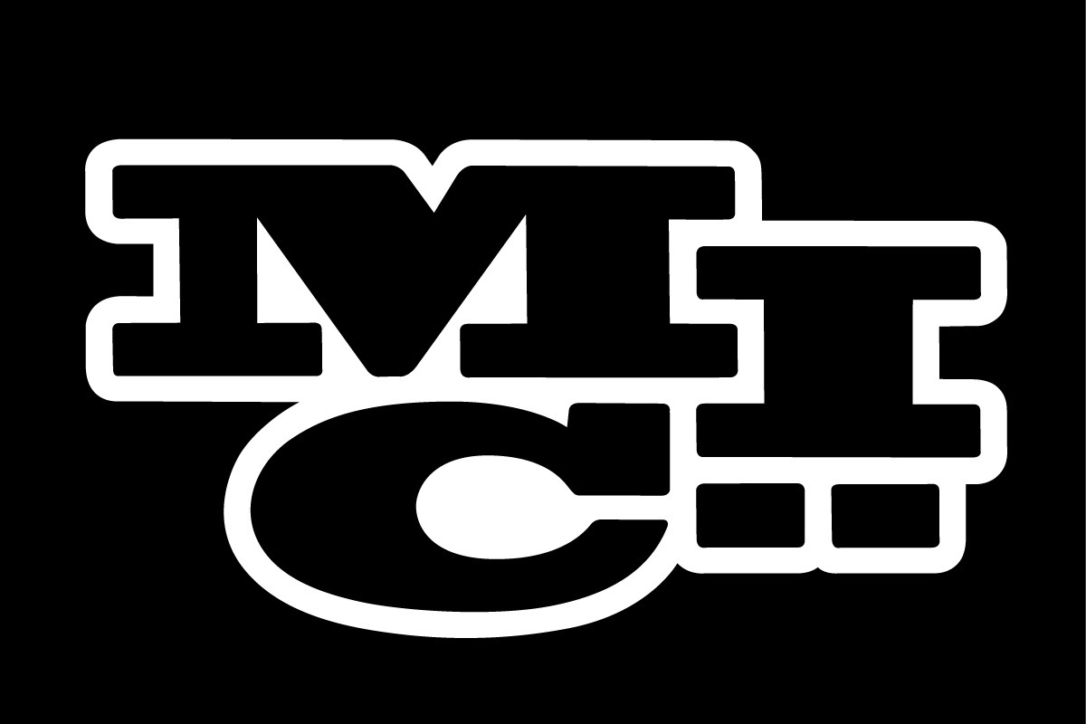 M.I.C 丸ロゴver. ステッカー／ホワイト