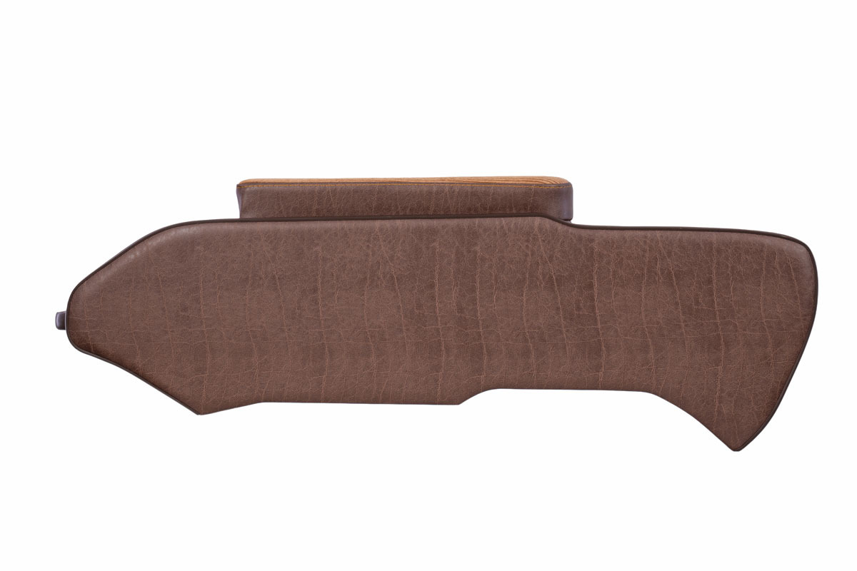 200系ハイエース標準 S-GLナロー用センターコンソール アンティークコーデュロイ キャメル×ヴィンテージブラウン