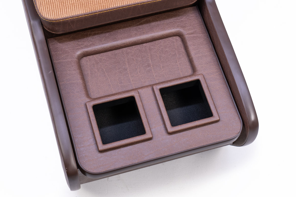 200系ハイエースS-GL用センターコンソール　プライム　1Lペットボトル収納可能なドリンクホルダー