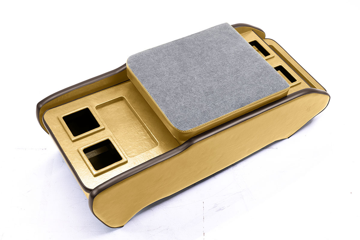 200系ハイエース標準 S-GLナロー用センターコンソール アンティークコーデュロイ
アンティーククリームイエローxコーデュロイグレー