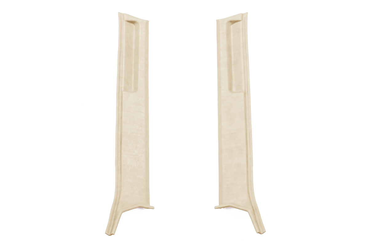 【ランクル70 再再販モデル専用】 Aピラーパネル　張り替え済み交換タイプ　左右セット アイボリー