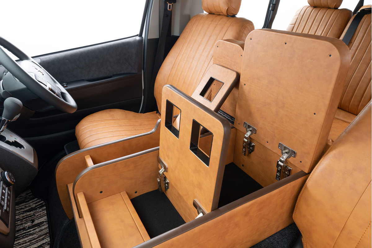 200系ハイエース標準 S-GLワイド用センターコンソール クラシック