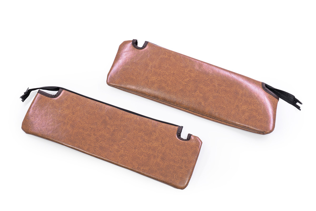 【200系ハイエース専用】 サンバイザーカバー クラシックグロッシーラテ