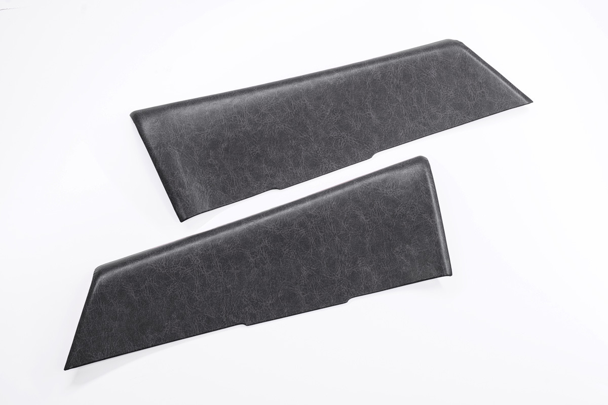 【200系ハイエース専用】 ドアアクセントパネル 左右セット クラシックグロッシー　ブラック