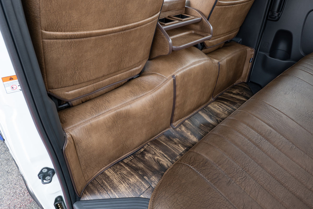 200ハイエース ワイド用 リアデッキカバー アンティーク　ヴィンテージモカカラー