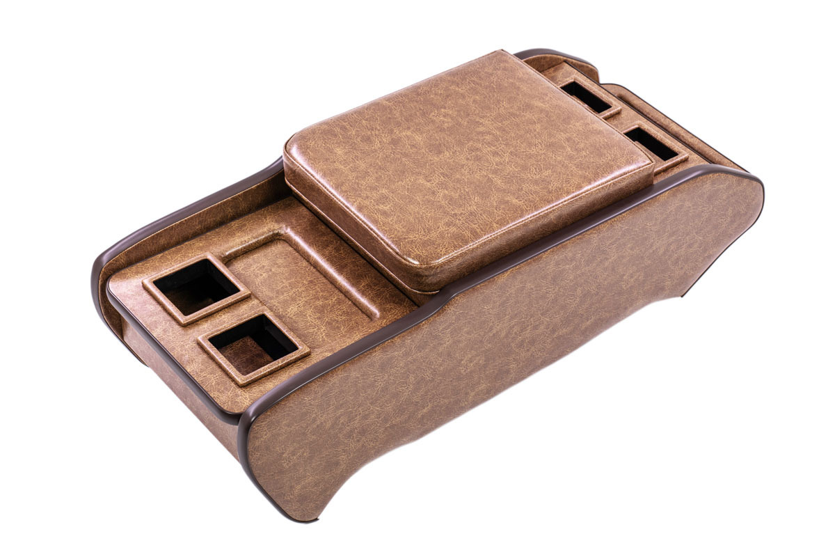 200系ハイエースS-GL用センターコンソール　クラシックグロッシー　ラテ単体イメージ