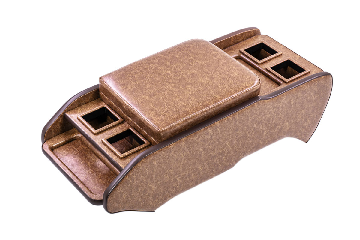 200系ハイエースS-GL用センターコンソール　クラシックグロッシー　ラテ単体イメージ