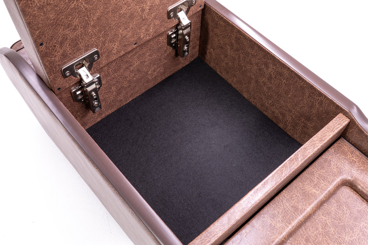 200系ハイエースS-GL用センターコンソール　クラシックグロッシー　ブラウン単体イメージ