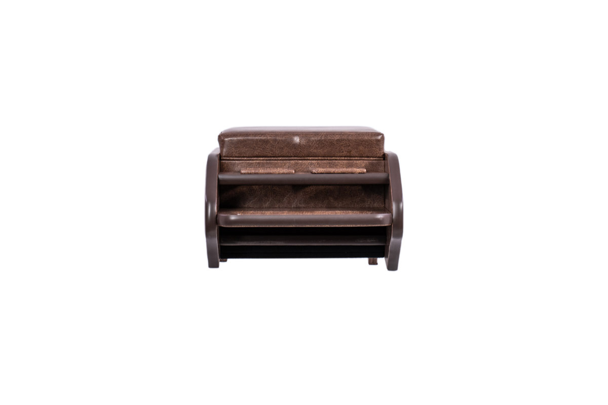 200系ハイエースS-GL用センターコンソール　クラシックグロッシー　ブラウン単体イメージ