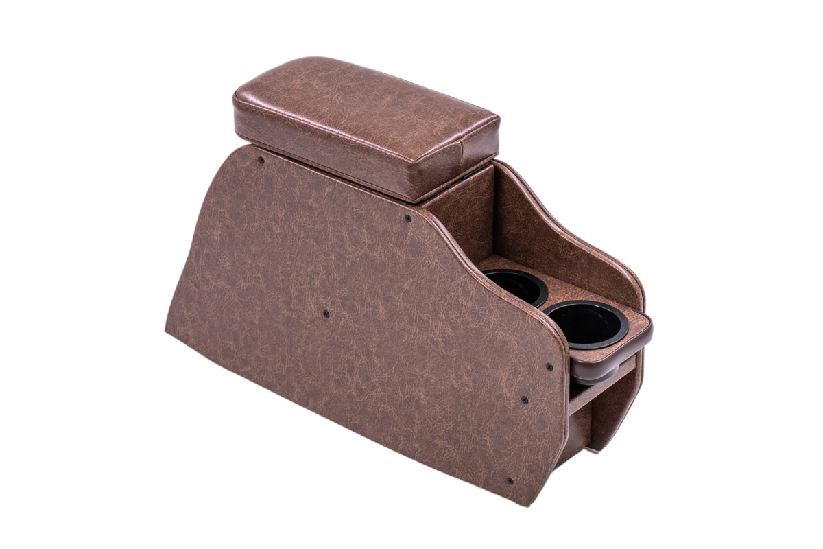 【ジムニーJB64/JB74専用】センターコンソール Ver.2 クラシックグロッシー＜ドリンクホルダー付き＞　グロッシーブラウン単体イメージ