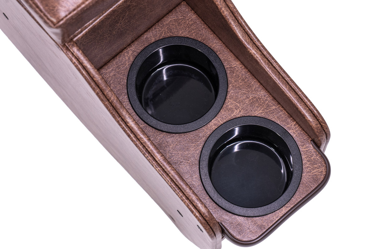 【ジムニーJB64/JB74専用】センターコンソール Ver.2 クラシックグロッシー＜ドリンクホルダー付き＞　グロッシーブラウン単体イメージ