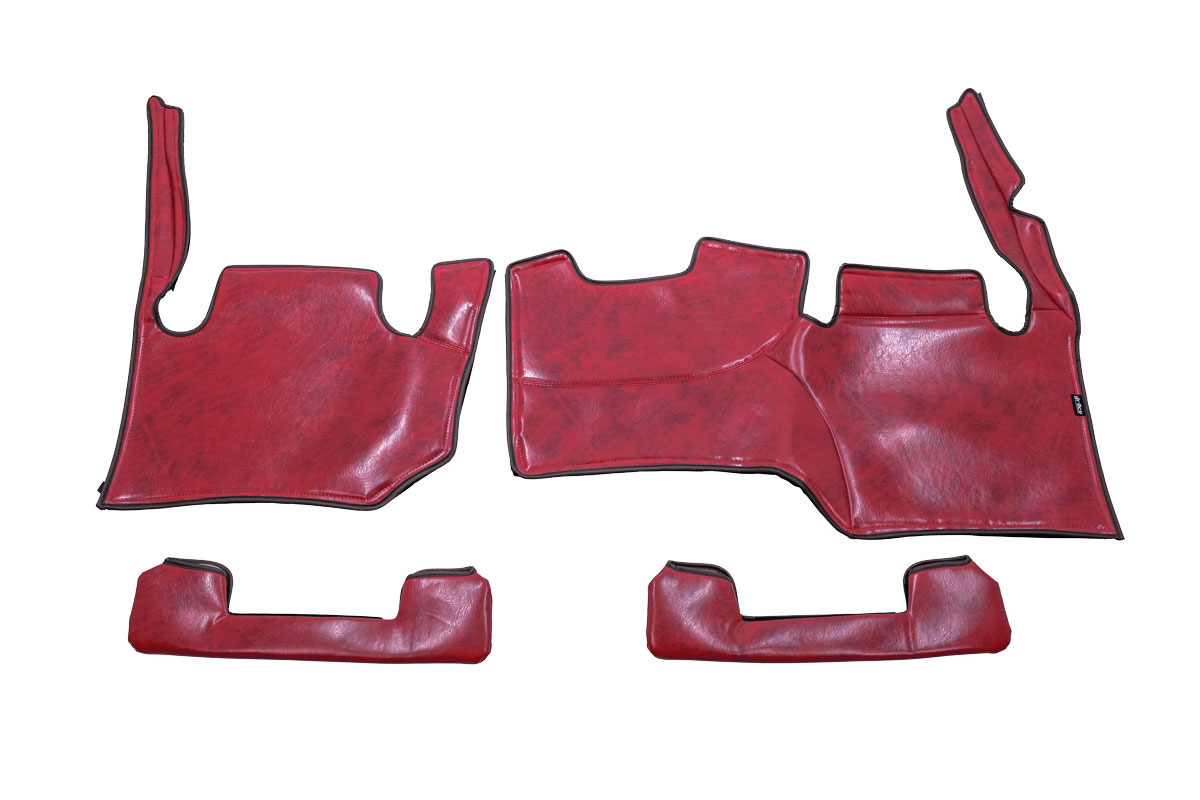 200ハイエース ナロー用 エンジンフードカバー＆スカートセット アンティーク　ボルドー