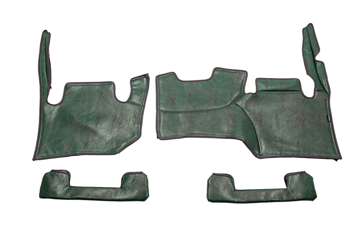 200ハイエース ナロー用 エンジンフードカバー＆スカートセット アンティーク　モスグリーン