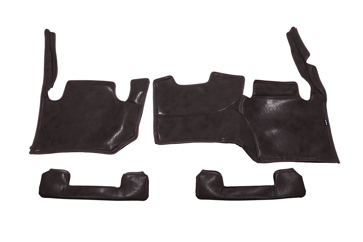 200ハイエース ナロー用 エンジンフードカバー＆スカートセット アンティーク　ブラック