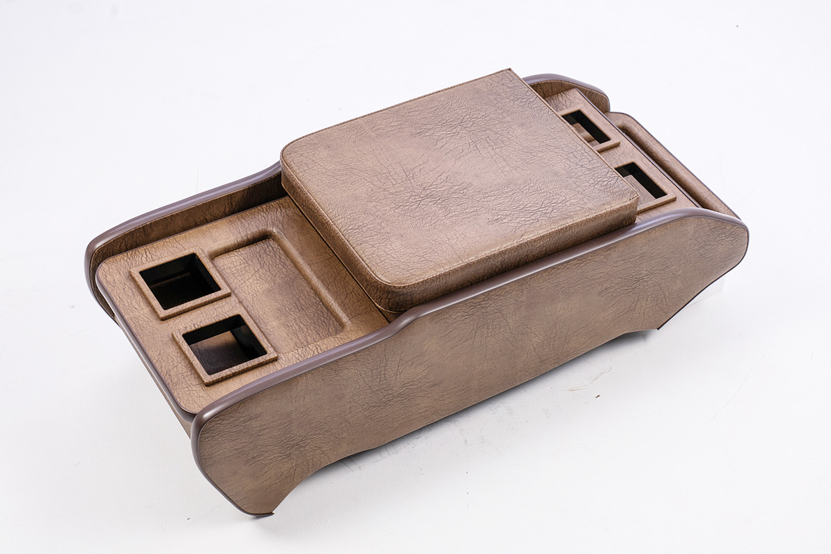 200系ハイエース標準 S-GLナロー用センターコンソール アンティーク　ヴィンテージモカカラー