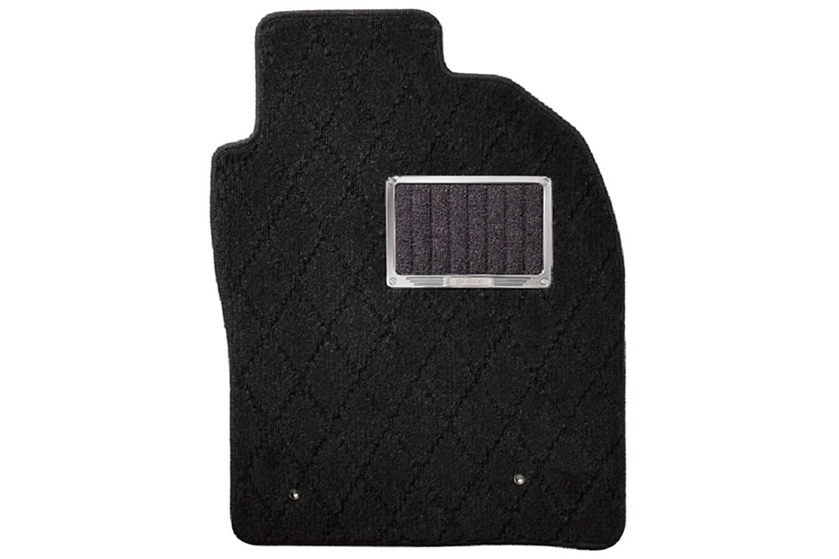 フロアマット SINGLE-DIA シングルダイヤ　ブラック