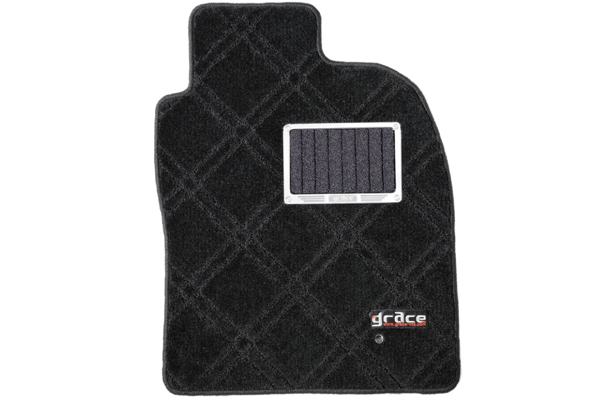 カーフロアマット W-DIA ダブルダイヤブラック