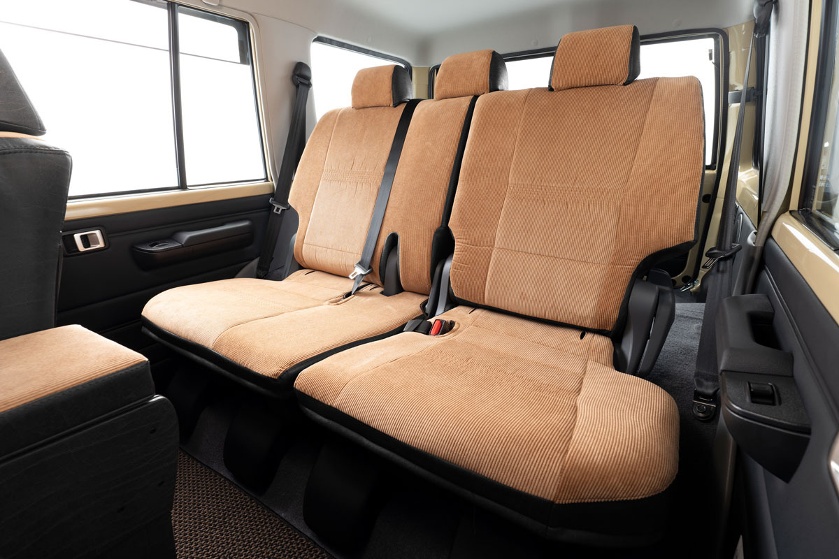 シートカバー  アンティークコーデュロイ　コーデュロイキャメルxヴィンテージブラック