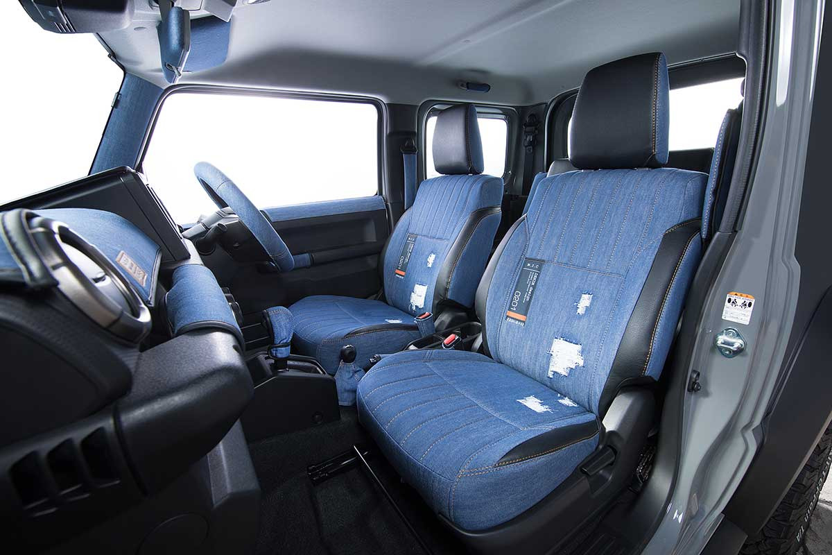 N-VAN シートカバー  M.I.C DENIM