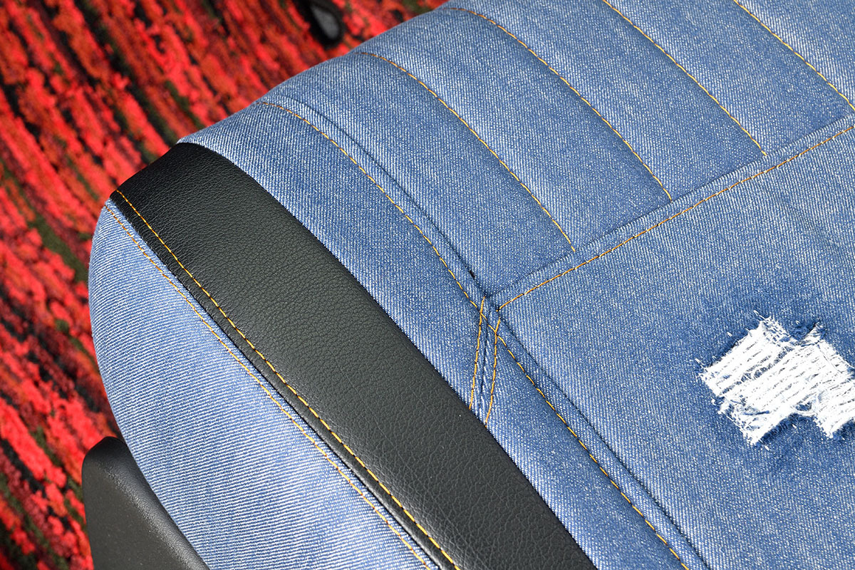 シートカバー  M.I.C DENIM　シート詳細