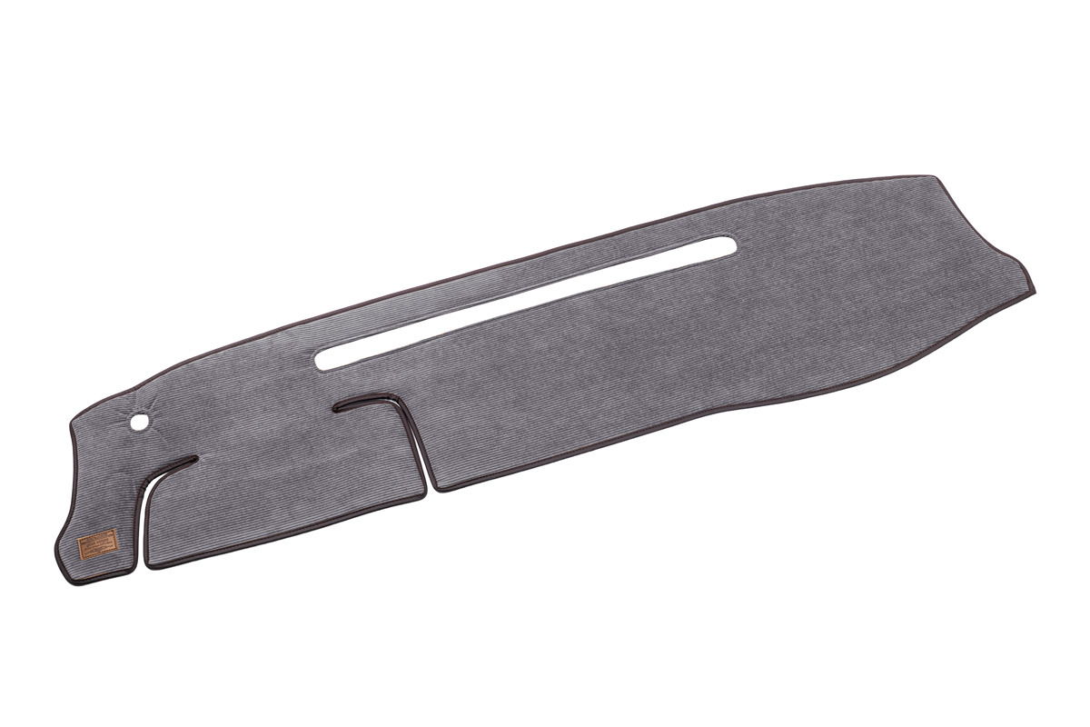 200ハイエース標準  ダッシュボードマット　コーデュロイ　グレー