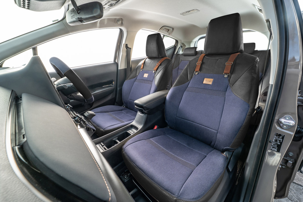 カントリーデニムインディゴ×アイボリー
アクア着用イメージ