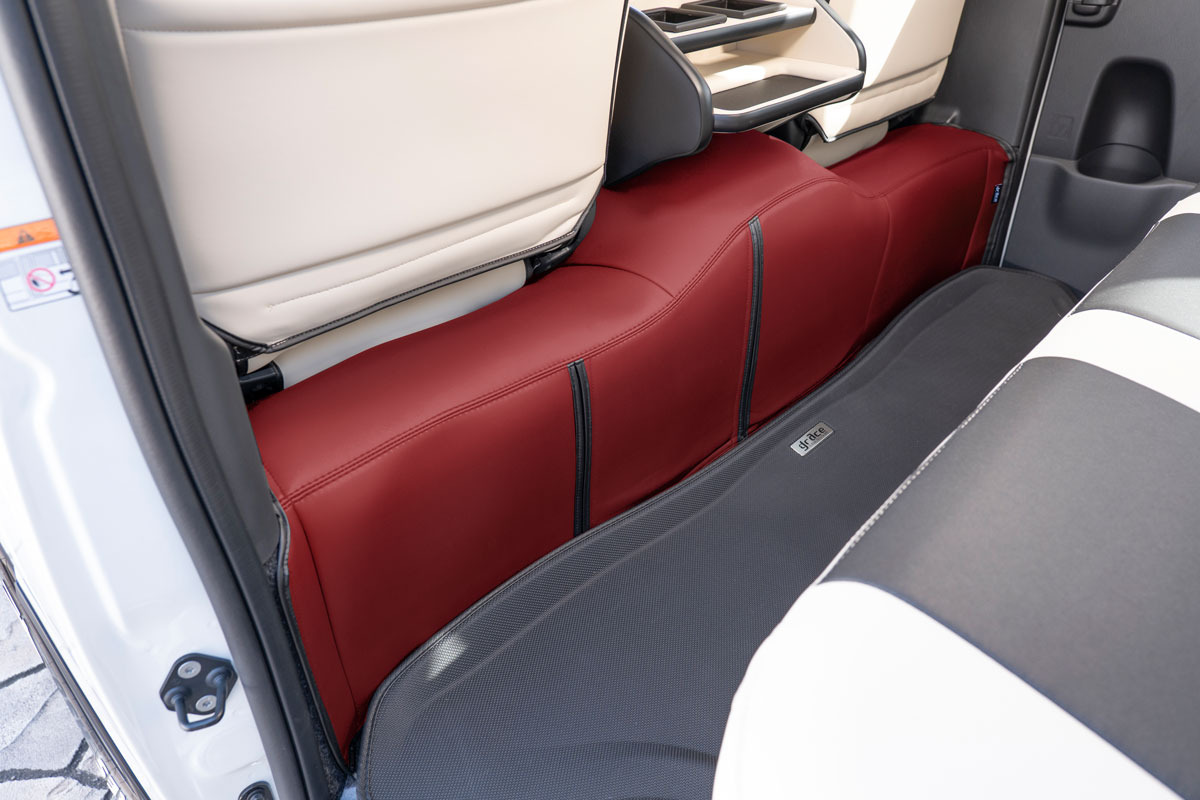 200ハイエース ナロー用 リアデッキカバー プライム　ボルドー