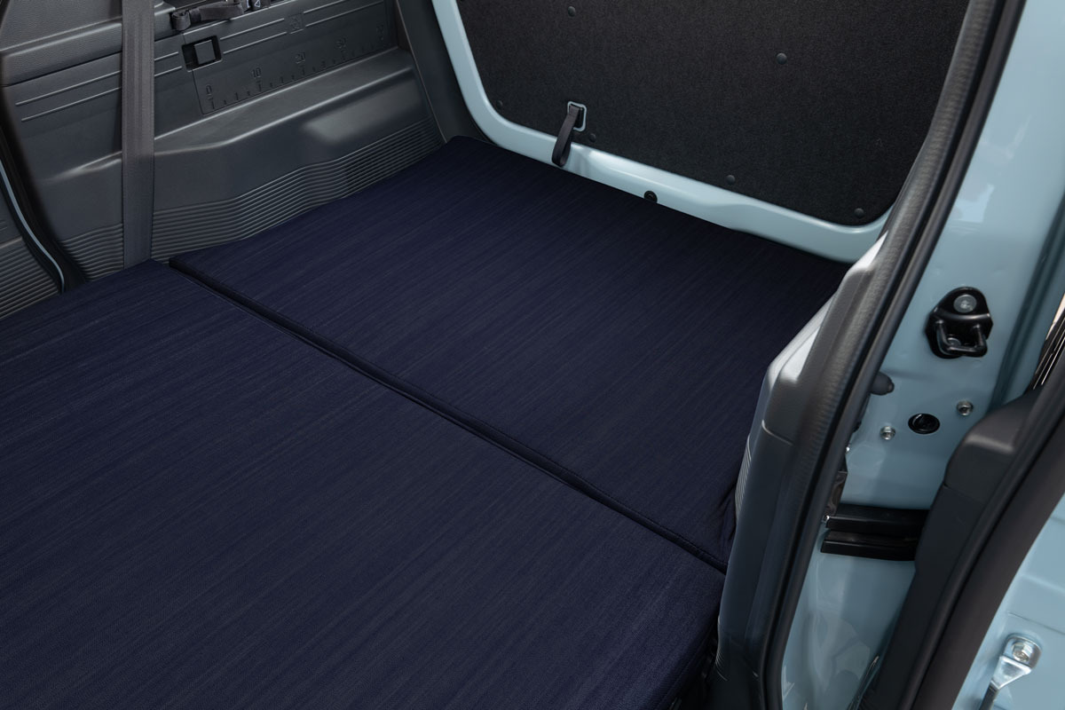 N-VAN フラットマット  アンティークデニム　インディゴブルー