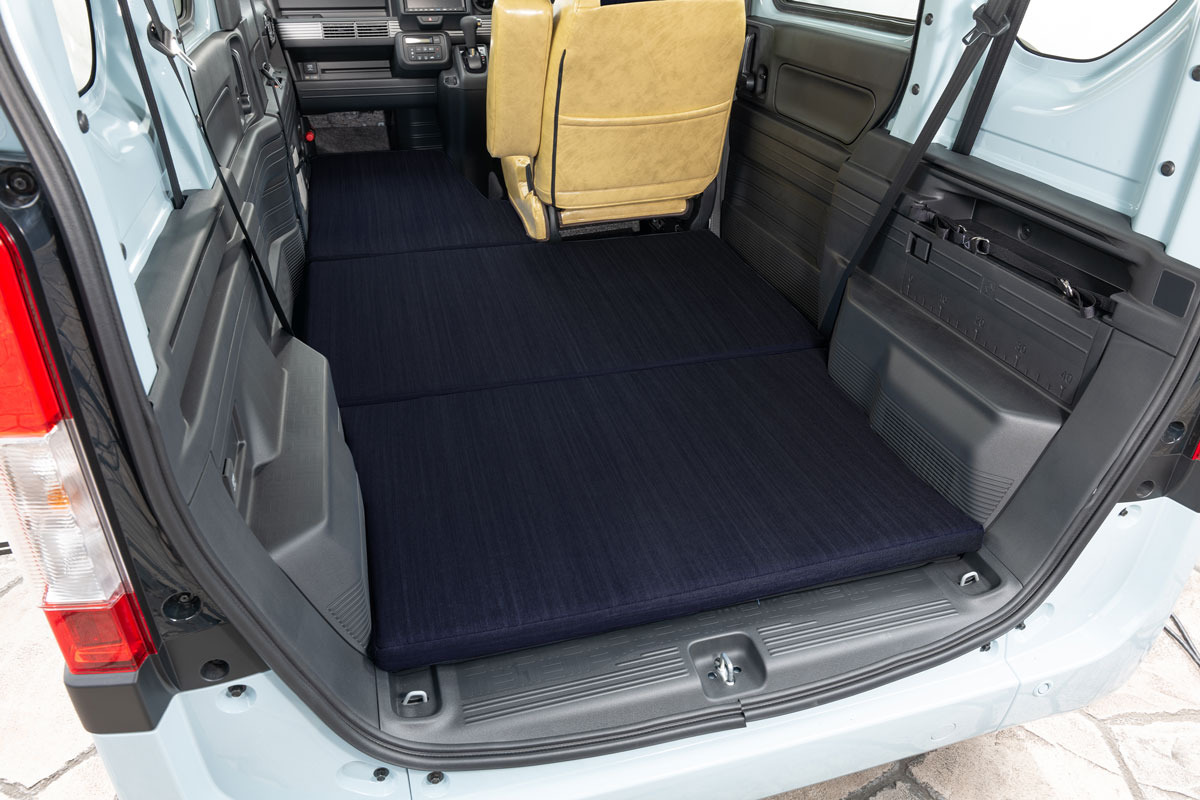 N-VAN フラットマット  アンティークデニム　インディゴブルー