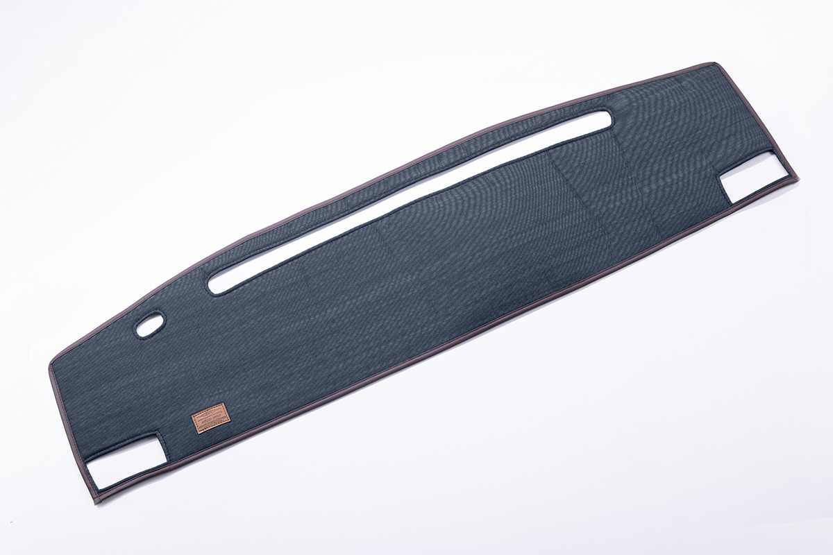 N-VAN ダッシュボードマット　 アンティーク　デニムデザイン　インディゴブルー