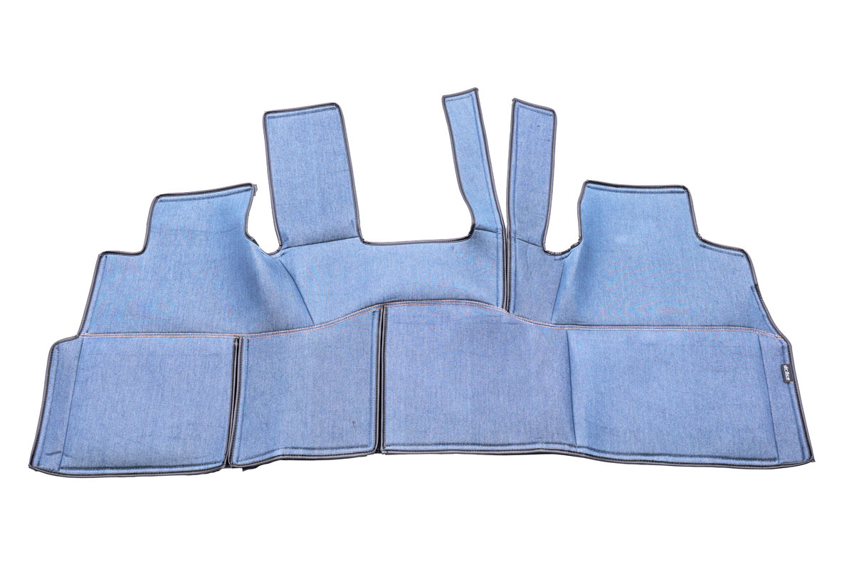 200ハイエース ナロー用 リアデッキカバー アンティーク　デニムカラー