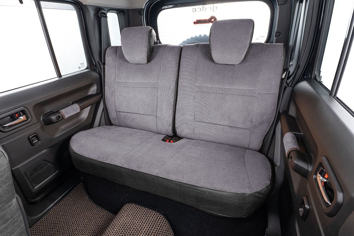 シートカバー  アンティークコーデュロイ グレーxヴィンテージブラック