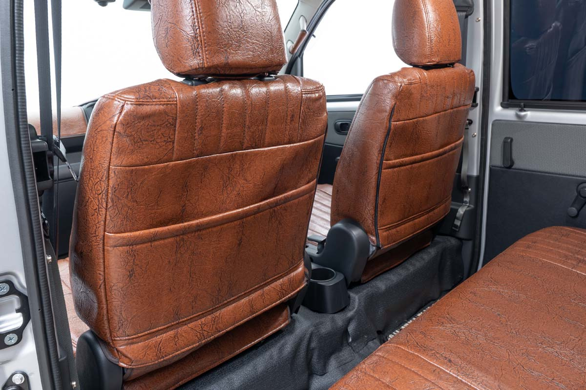 タウンエース  シートカバー  アンティーク　ブラウン