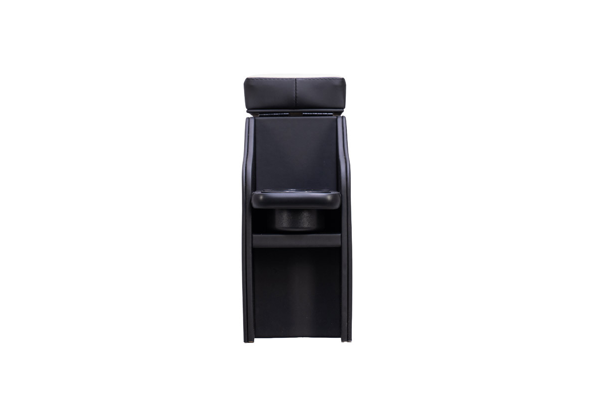【JC74ジムニーノマド専用】センターコンソール Ver.3 プライム＜ドリンクホルダー付き＞バニラ 単体　後部座席側正面