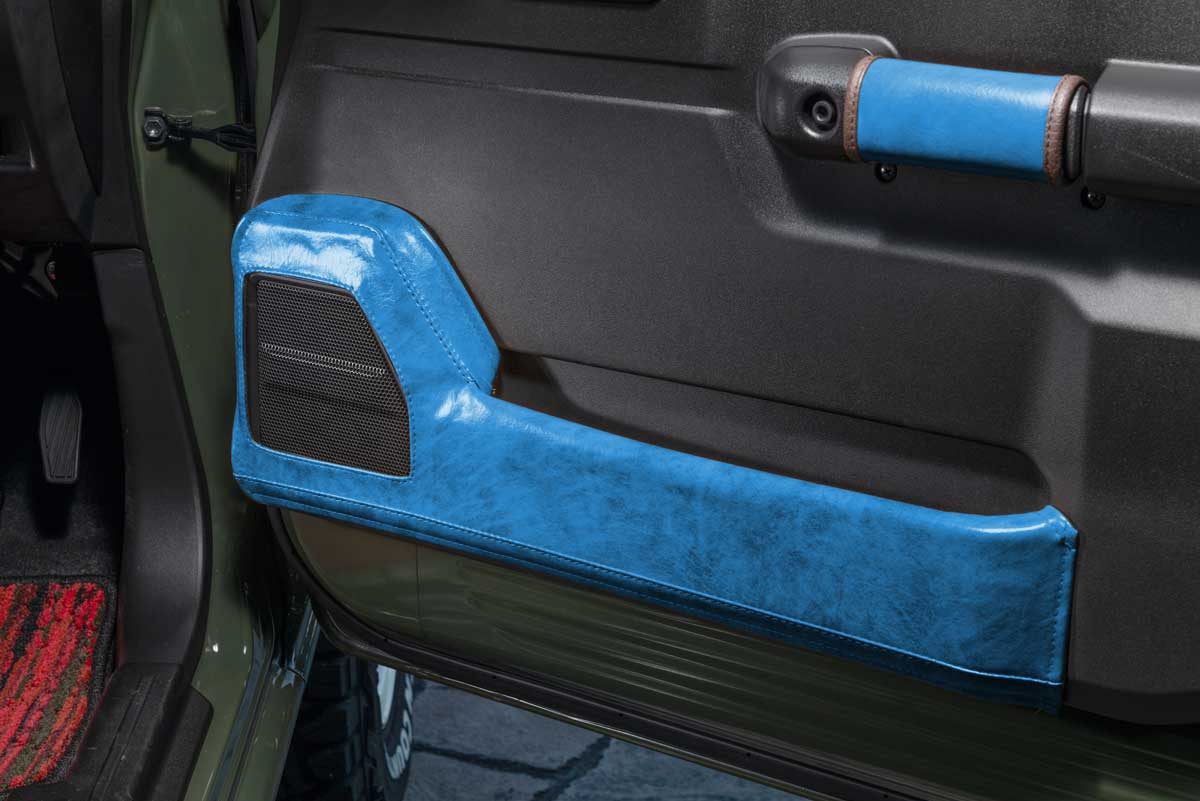 ジムニーJB64/JB74専用】キックカバー アンティーク| 車のシートカバー 