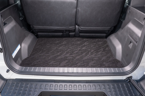 【ランドクルーザー"FJ"専用】フロアマット プレミアムセット 1台分 ウェーブブラック　ラゲッジマット